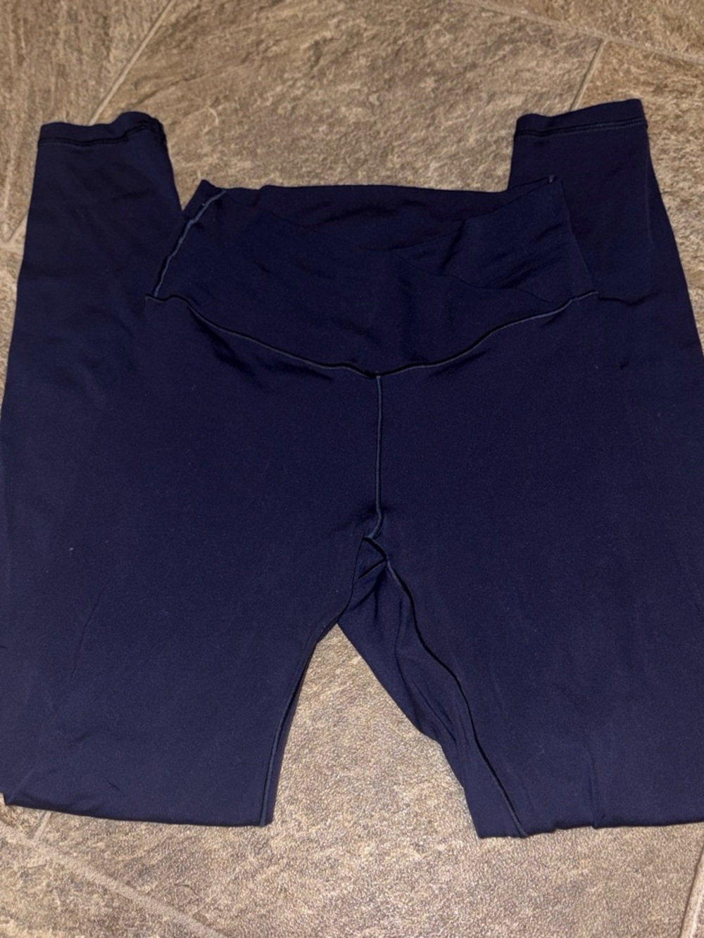 aerie Navy High-Rise Active Leggings